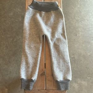 Disana gray wool pants size 2-3